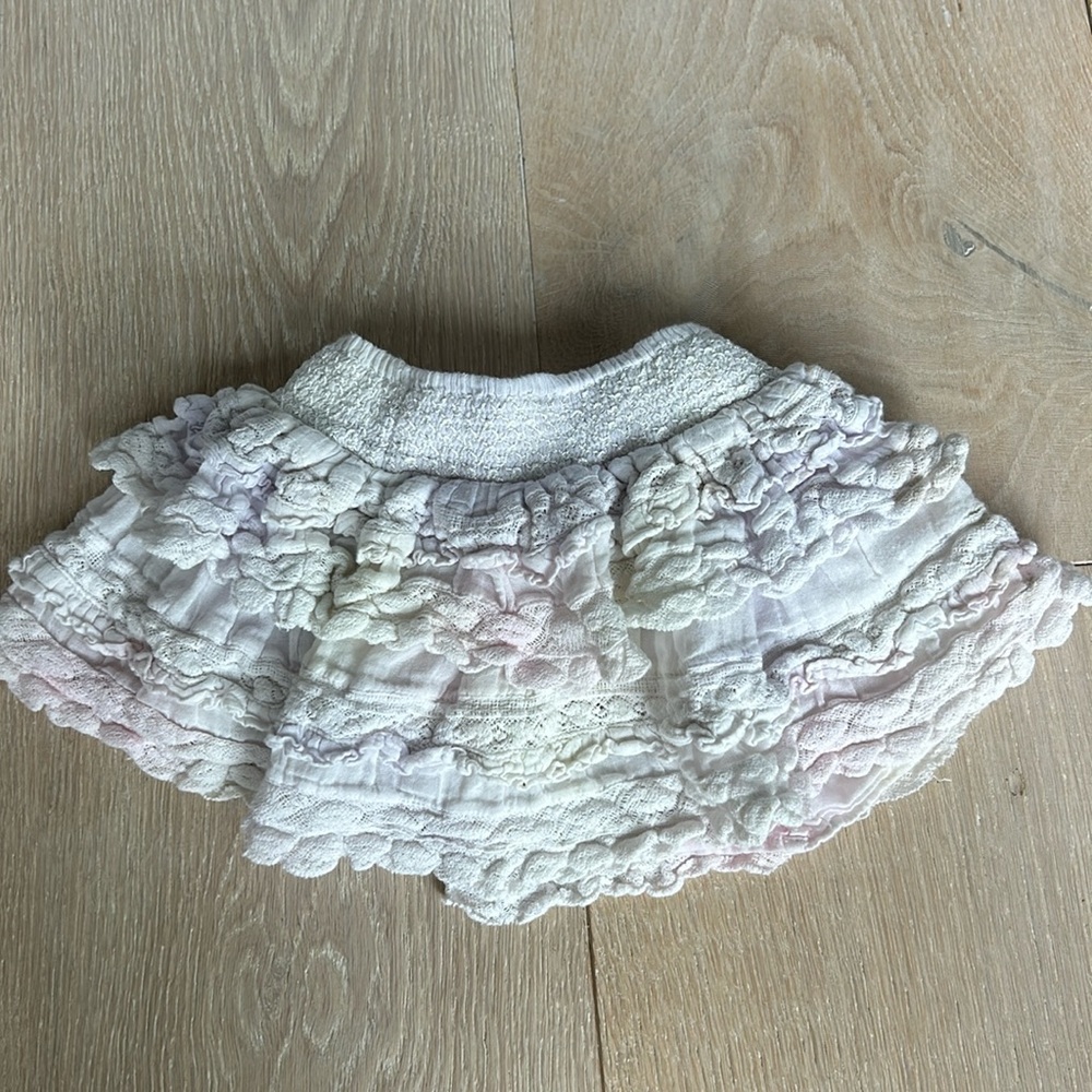 LoveShackFancy Skirt for Baby Billie Mini Tie-Dye